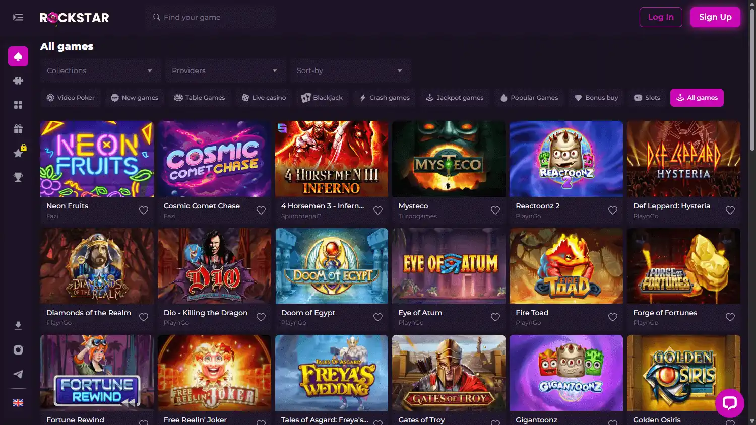 Rockstar Casino screenshot 2