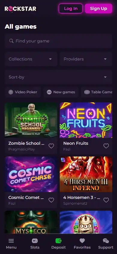 Rockstar Casino screenshot 5