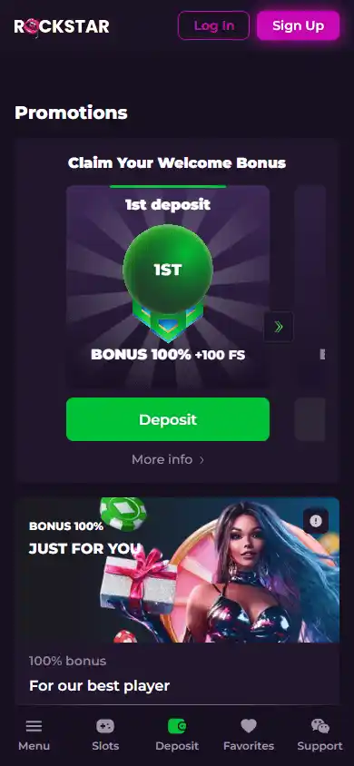 Rockstar Casino screenshot 6