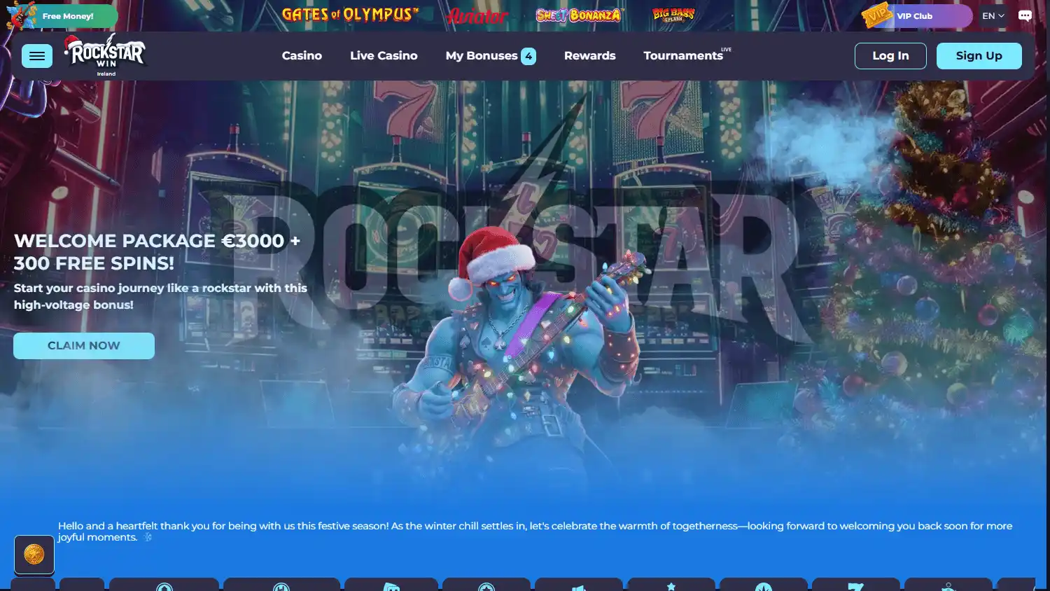 RockstarWIN Casino screenshot 1