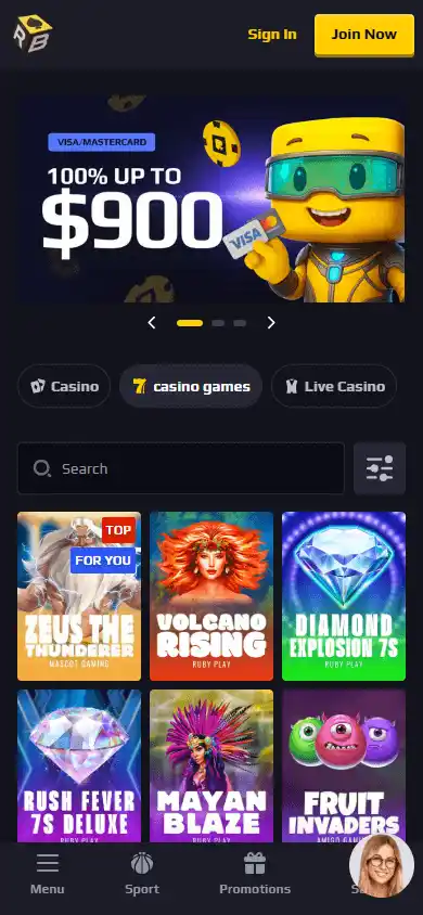 Rollblock Casino screenshot 5