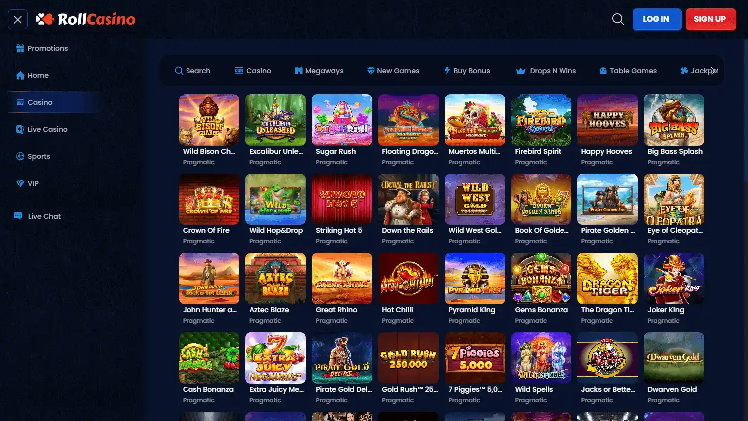 RollCasino screenshot 2