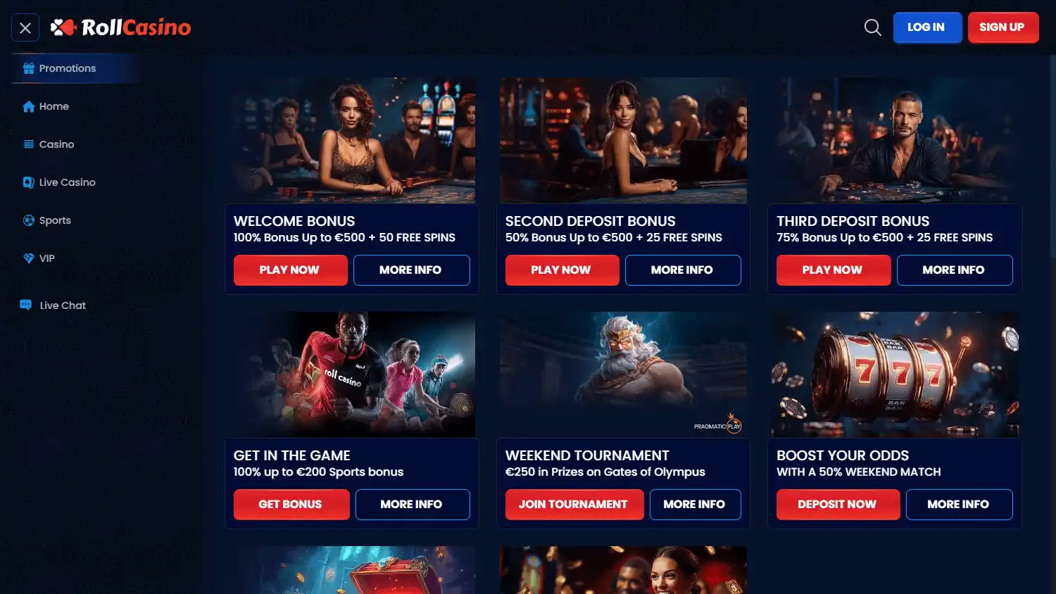 RollCasino screenshot 3