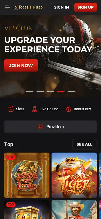 Rollero Casino screenshot 4
