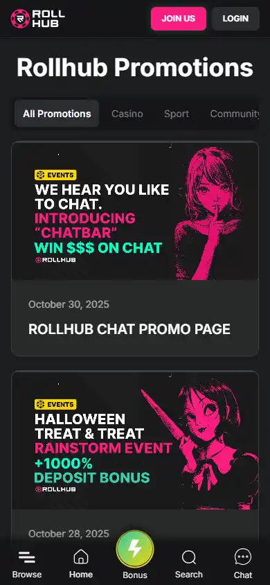 Rollhub Casino screenshot 6
