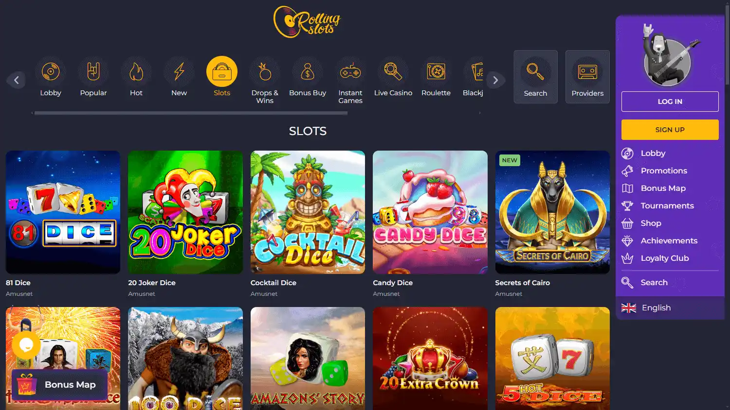 Rolling Slots Casino screenshot 2