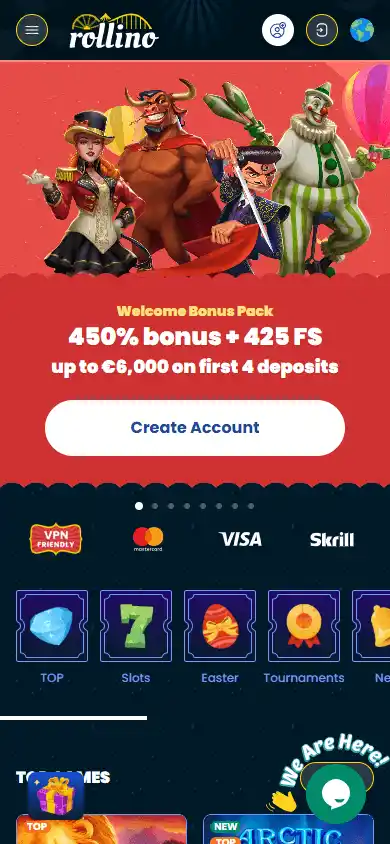 Rollino Casino screenshot 4