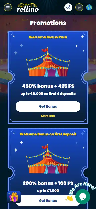 Rollino Casino screenshot 6