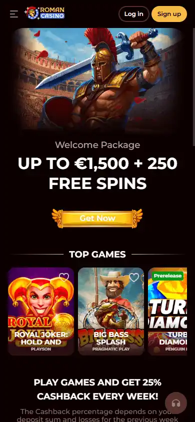 Romancasino screenshot 4