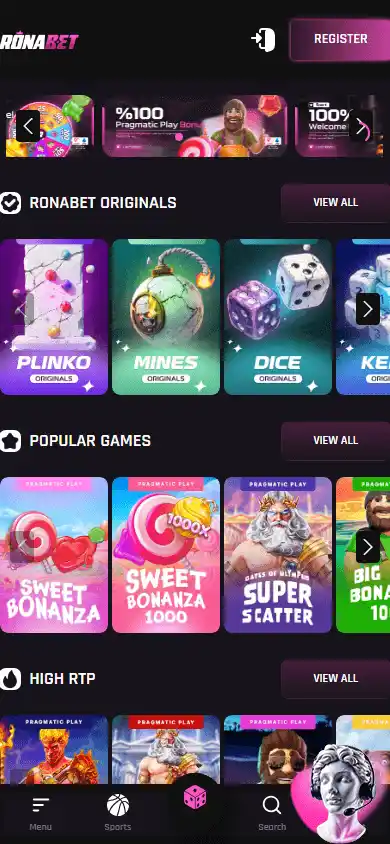 Ronabet Casino screenshot 4