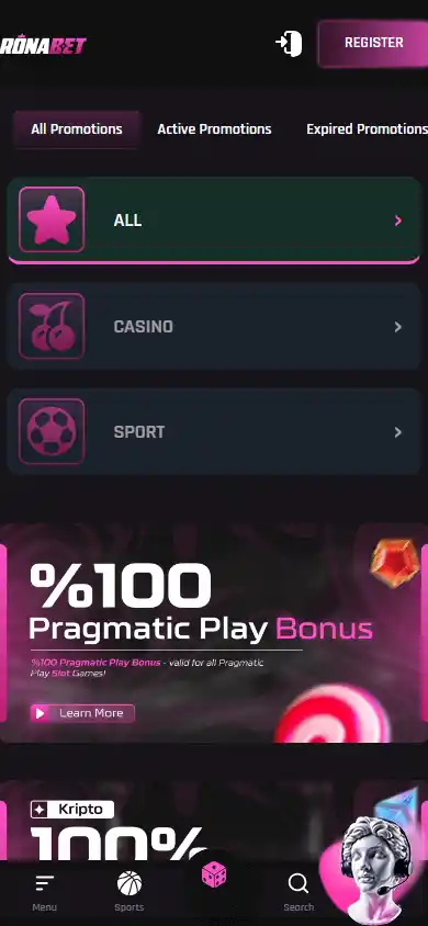 Ronabet Casino screenshot 6