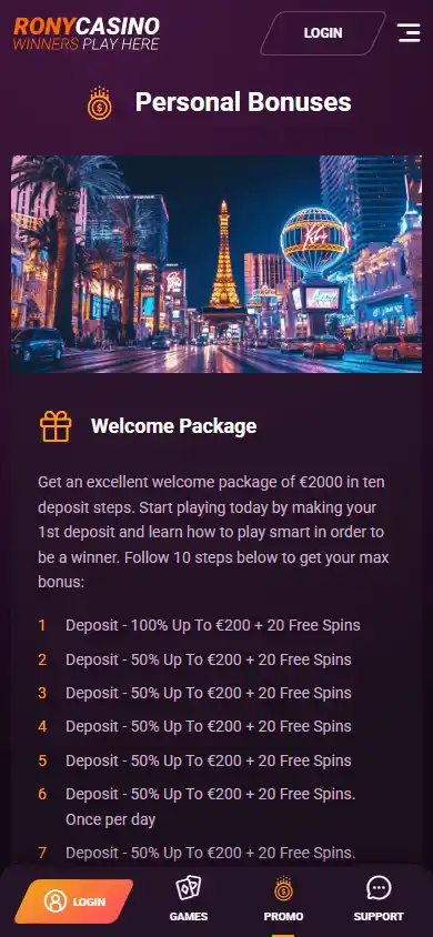 Rony Casino screenshot 4
