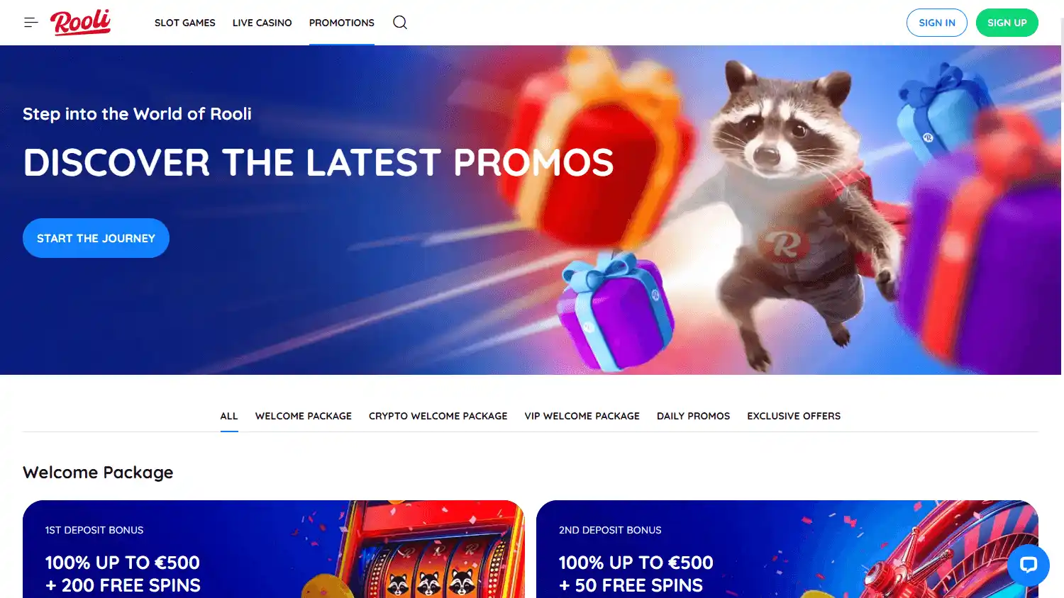 Rooli Casino screenshot 3