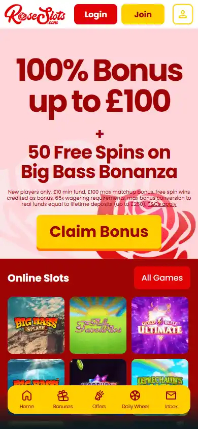 Rose Slots Casino NZ screenshot 5
