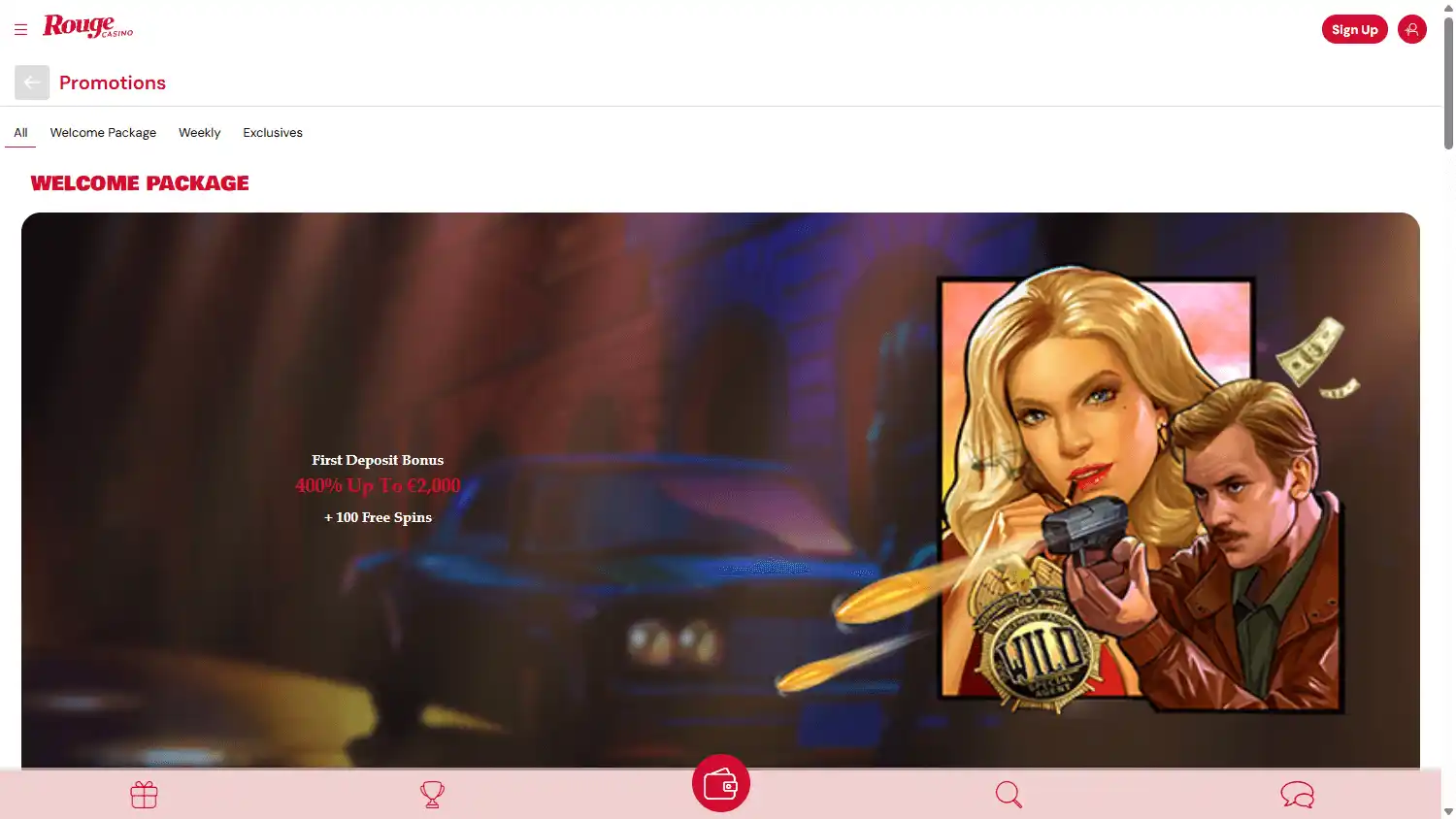 Rouge Casino screenshot 3