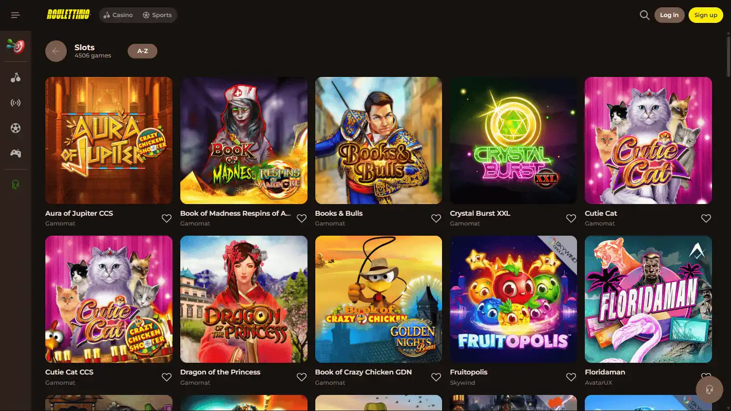 Roulettino Casino screenshot 2