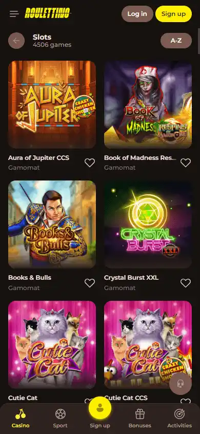 Roulettino Casino screenshot 5