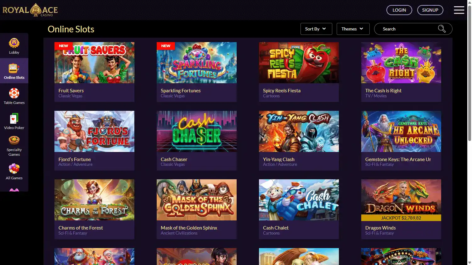 Royal Ace Casino screenshot 2