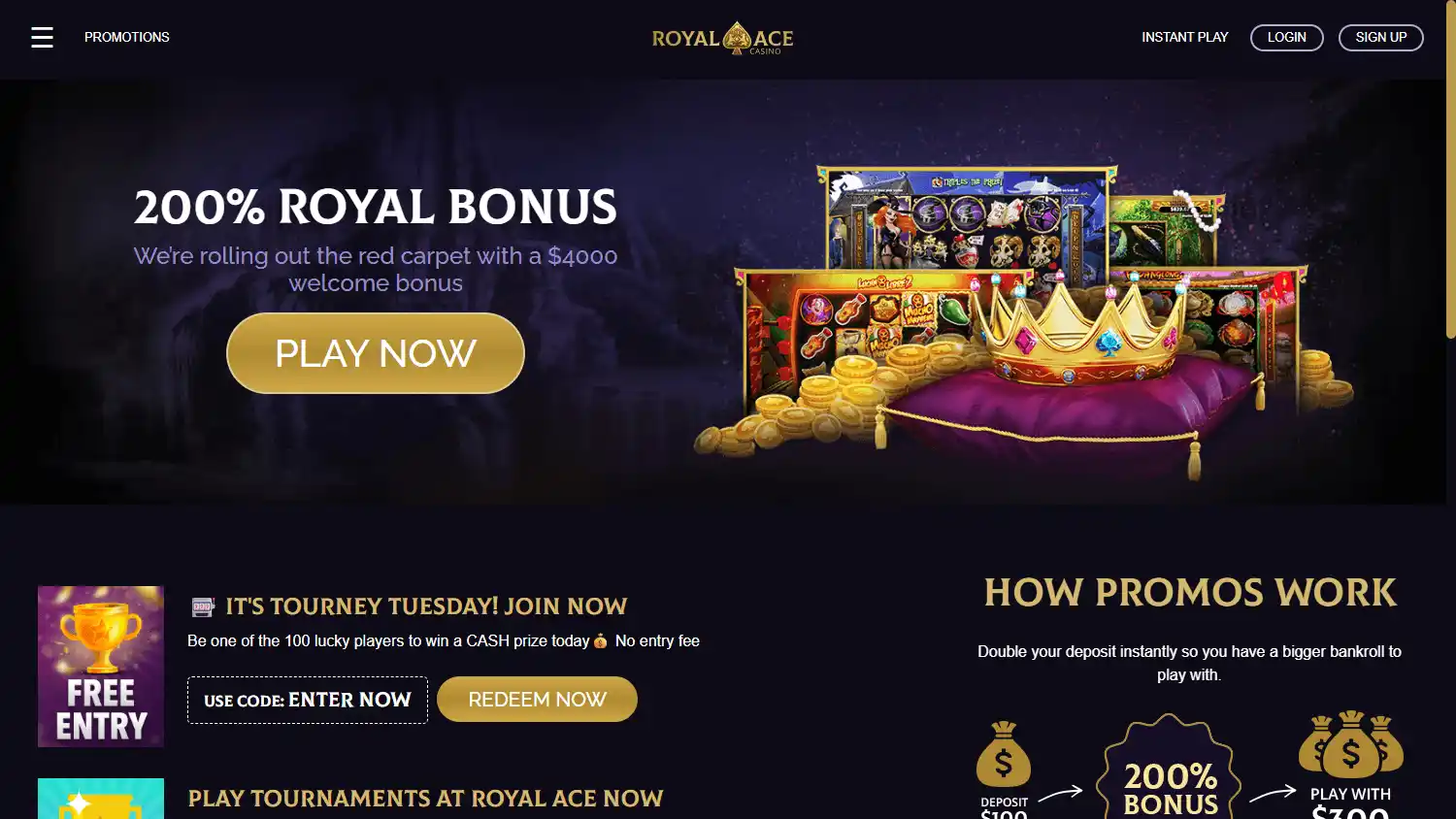 Royal Ace Casino screenshot 3