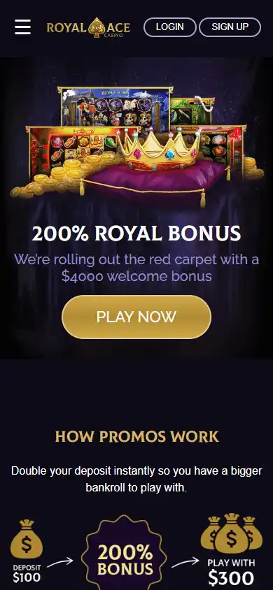 Royal Ace Casino screenshot 6