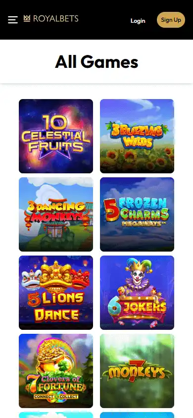 Royal Bets Casino screenshot 5