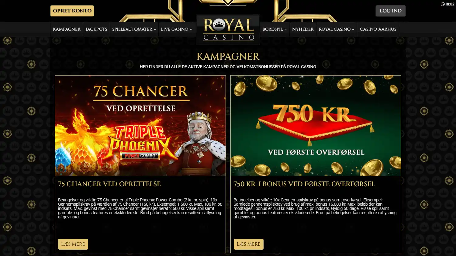 Royal Casino DK screenshot 4