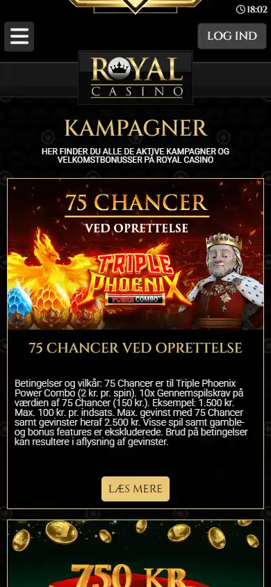 Royal Casino DK screenshot 7