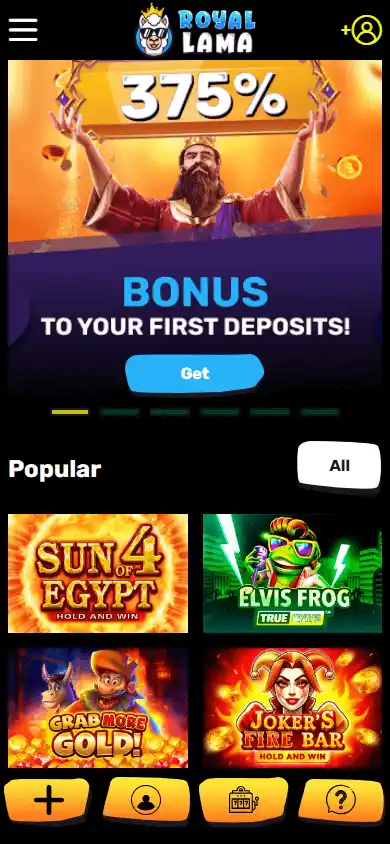 Royal Lama Casino screenshot 4