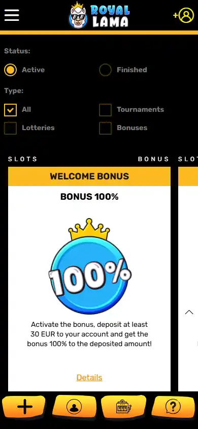 Royal Lama Casino screenshot 6