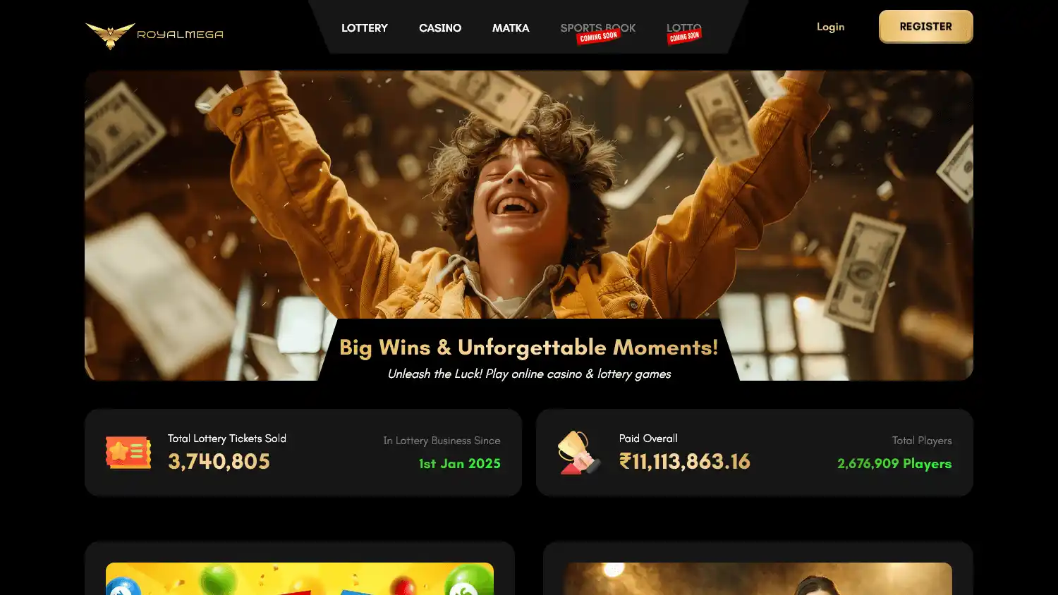 Royal Mega Casino screenshot 1