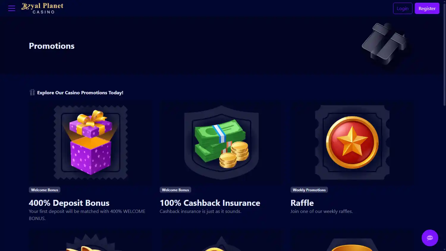 Royal Planet Casino screenshot 3