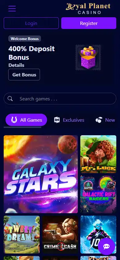 Royal Planet Casino screenshot 4