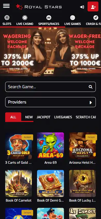 Royal Stars Casino screenshot 5