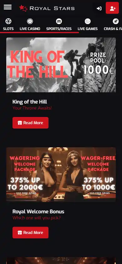 Royal Stars Casino screenshot 6