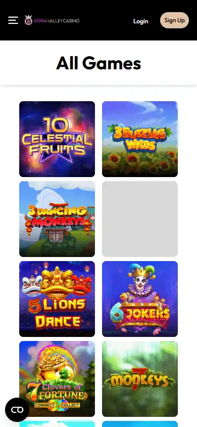 Royal Valley Casino screenshot 5