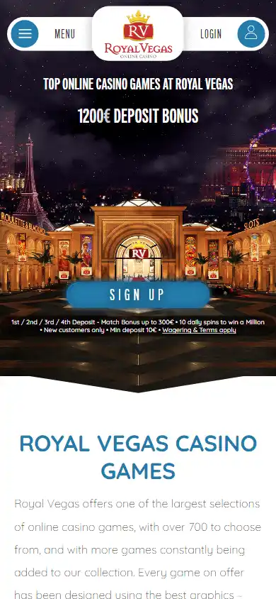 Royal Vegas Casino Ontario screenshot 6