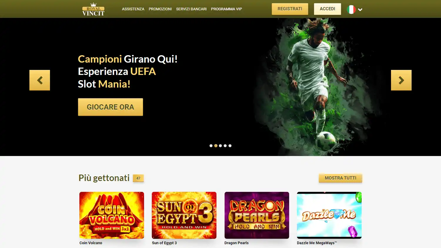 Royal Vincit Casino screenshot 1