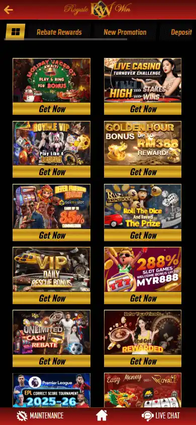 RoyaleWin Casino screenshot 6