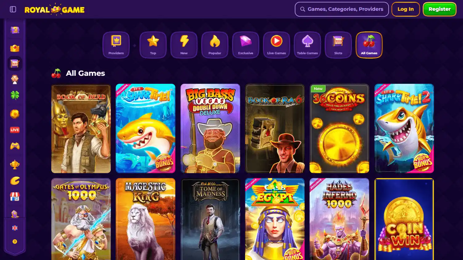 RoyalGame Casino screenshot 2