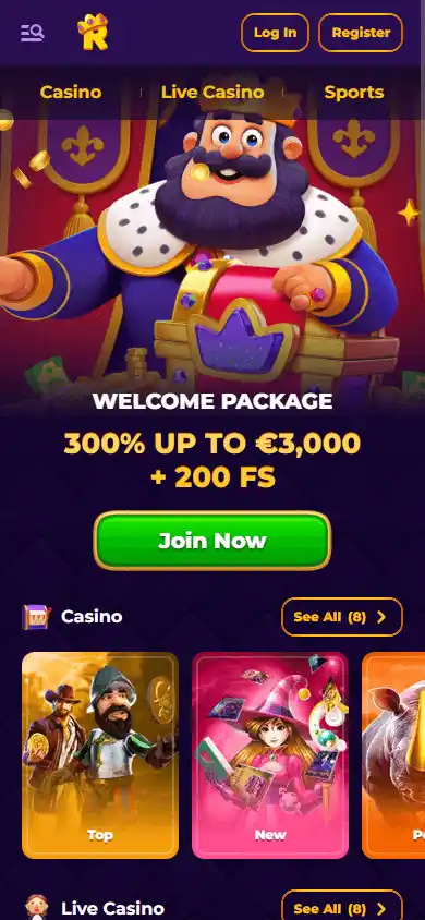 RoyalGame Casino screenshot 4