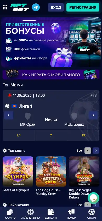 RPTBET Casino screenshot 4
