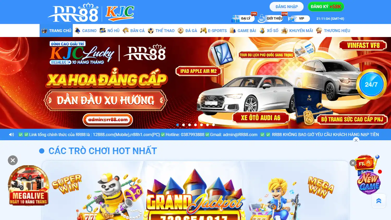 RR88 Casino screenshot 1