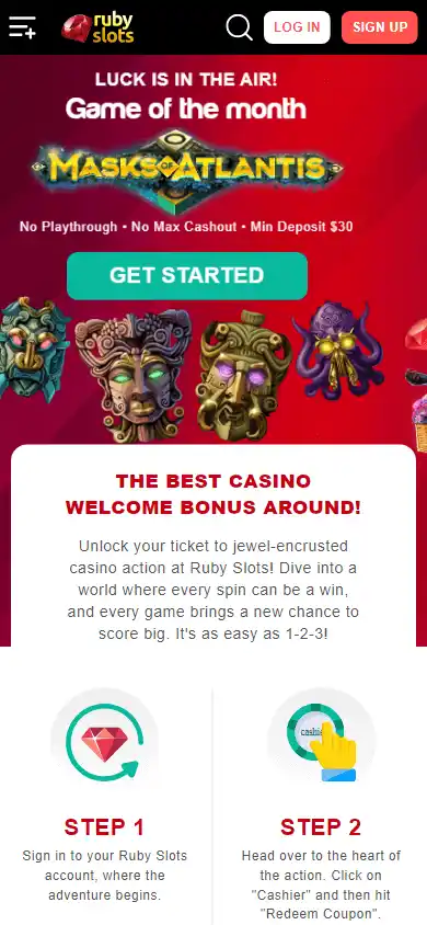 Ruby Slots Casino screenshot 4