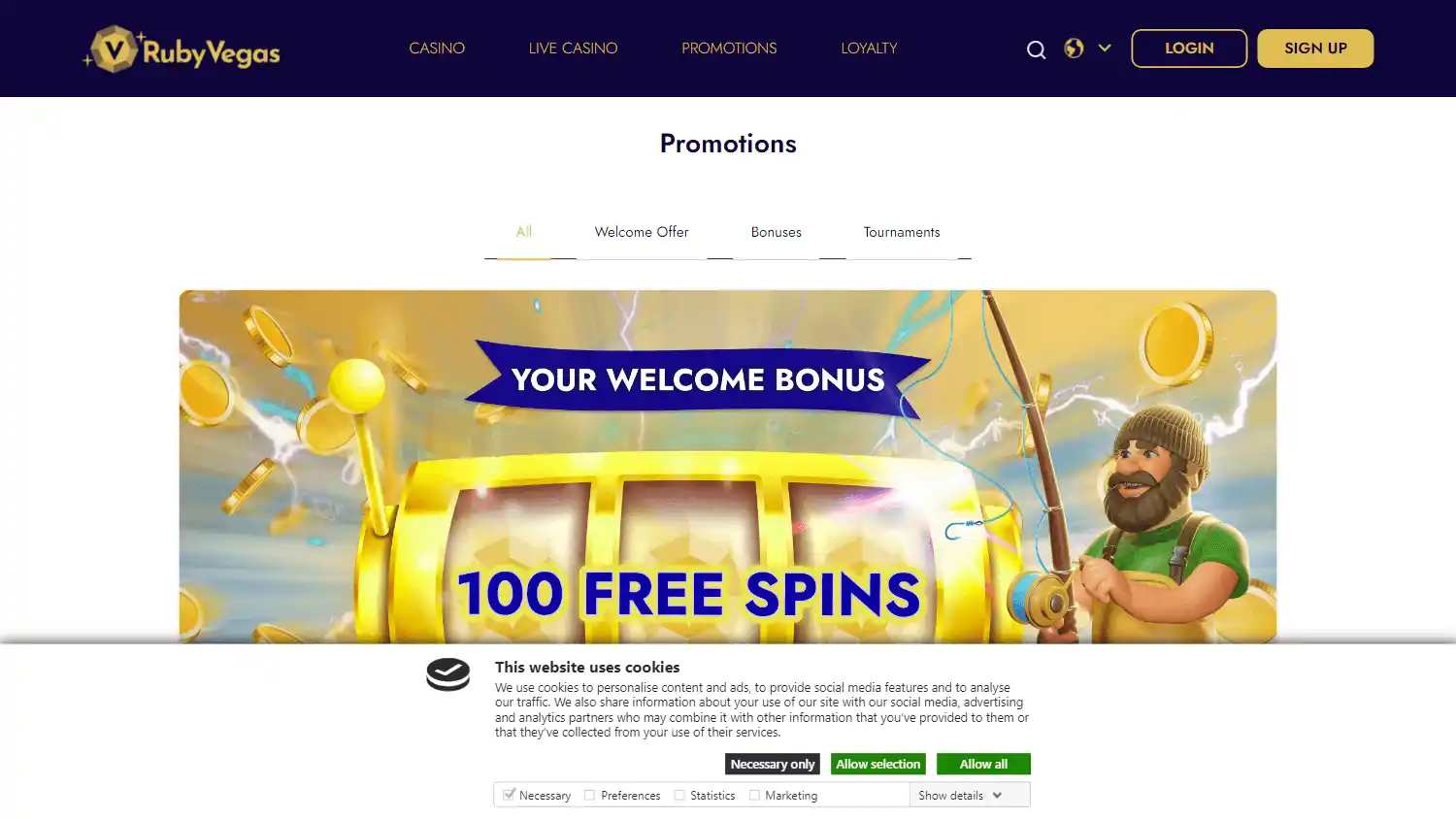 Ruby Vegas Casino screenshot 3