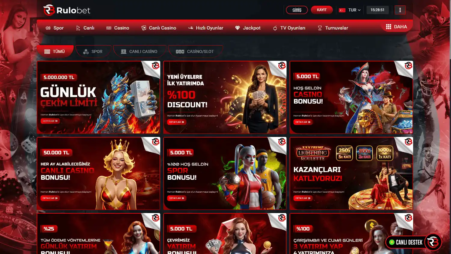 Rulobet Casino screenshot 3
