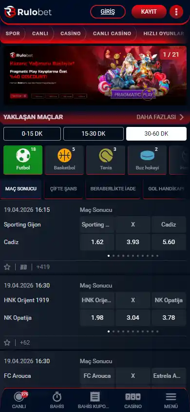 Rulobet Casino screenshot 4