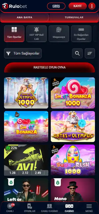 Rulobet Casino screenshot 5