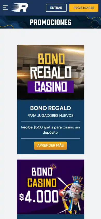 RushBet Casino screenshot 5