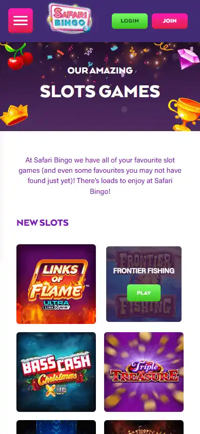 Safari Bingo Casino screenshot 5