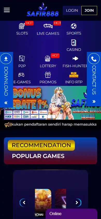 Safir888 Casino screenshot 4